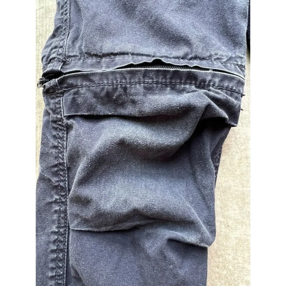 Gap Kids Boys Zip Away Jogger Jeans to Shorts Zip Off Pants S 6-7 Pull On READ!